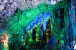 St. Michael's Cave light show, Gibraltar