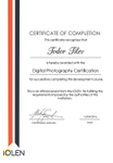 Certificate in Digital Photography