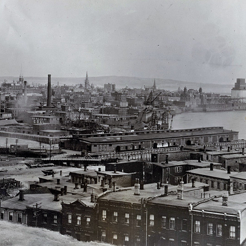 Looking southwestward from the Fort Howe area.