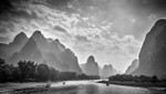 Misty morning Li river