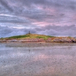 Kincasslagh Bay  Monument Island