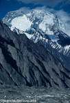 The Broad Peak from the Baltoro glacier