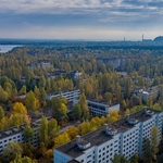Pripyat aerial