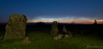 Beaghmore Noctilucent cloud panorama