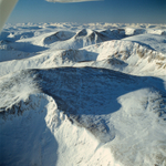 A97 Derry Cairngorm Ben Macdui and Cairn Toul in 2004 from G-EIWT