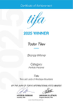 Tokyo International Foto Awards_2025_Bronze Medal_Portfolio_Personal
