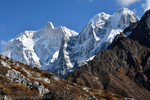 Jannu (7771m) and Sobo Thongje (6670m)