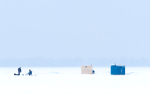 ICE FISHING, 2018 - INNER BAY, LONG POINT