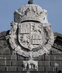 Façade gable, Charles V coat of arms