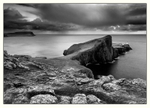 Neist Point Lighthouse - Skye BW
