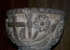 Santa María, baptismal font