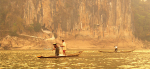 Fishing at dusk  _LO002