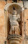 Façade niche sculpture, St. Michael Archangel