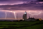 z4045 Midnight Storm, St Catherine's Lighthouse