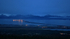 Homer Spit panorama at dusk from Skyline Drive, Alaska