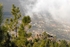 Tenerife trees cloud and village