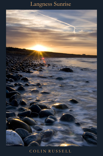 September sunrise over the Langness Peninsula from Castletown beach.