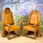 Cloakback chairs