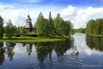 The canoeist in finlandI