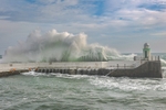 Waves at Laxey
