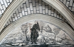 Lunette mural & vaulting