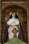 Santa Isabel, altar sculpture, St. Elizabeth