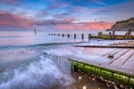 z3774 After the Showers, Shanklin Beach