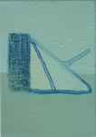 Stability Series 6, Acrylic on Canvas, 12.5cm x 17.5cm