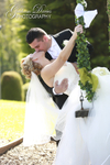 Bride & Groom at De Courceys, Cardiff