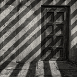 Shadow & Lines Creskeld Hall Arthington in Black and White