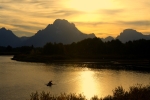 Tetons at Sunset