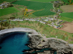 A00601F Catterline coastal village