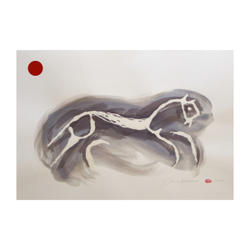 7 White horse big SOLD