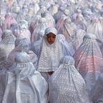 Child looking back, Lombok, Indonesia