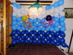Small Quick link wall with decoration