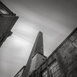 Chimney at Dockfield Mill (square format)