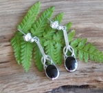 Whitby Jet Earrings je029
