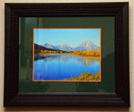 Fall In Grand Teton - Framed  Matted