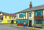 Aldeburgh Scene with Lone Man