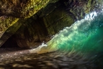 z2767 Wave in a Cave, IOW West Coast