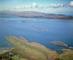 A00329A Island of Jura Sound of Jura from above Craignish Castle