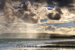 z2176 Evevning Shower, Sandown Bay