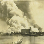 Waterfront Fire West Saint John June 22 1931 New Brunswick