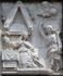 W portal relief, Annunciation