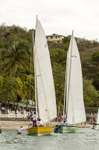 Fridays racing - Local Double Enders - Bequia Easter Regatta 2016 portfolio