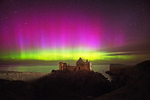 Dunluce Castle Aurora