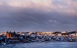Winter at Scarborough.