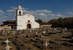 Nuestro Señor del Perdón, façade, bell-tower & graveyard