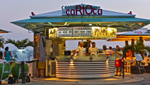 A local beach bar