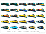 CLASS 43 LIVERY POSTER PRINT (ARTWORKS 101 to 125)